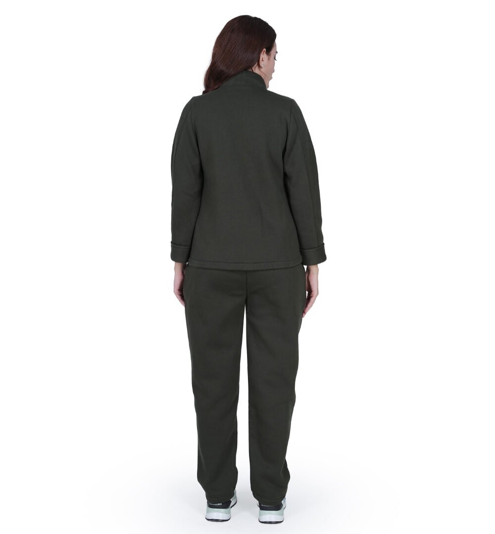 ORSA Womens Cross over Jackets fleece coord - Image 6