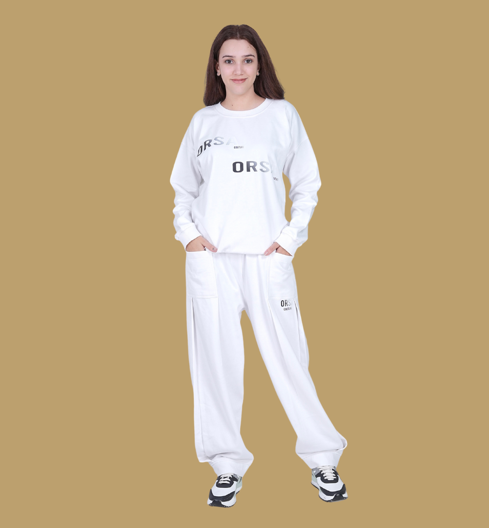 Co ord set and baggy joggers for women